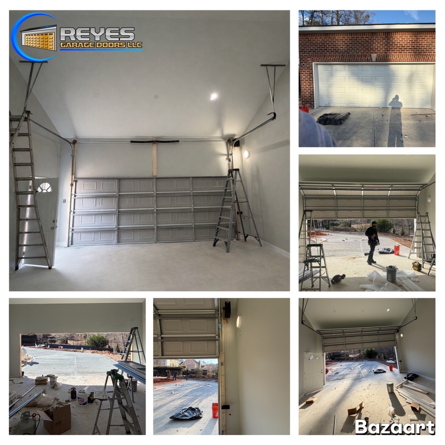 Custom 18x7 Garage Door Installation