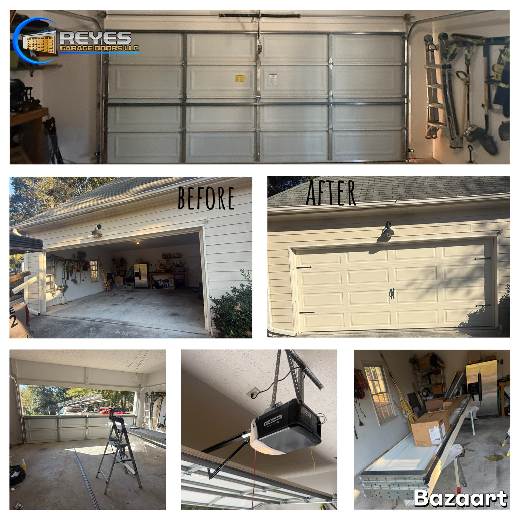 Garage Door Upgrade – Before & After