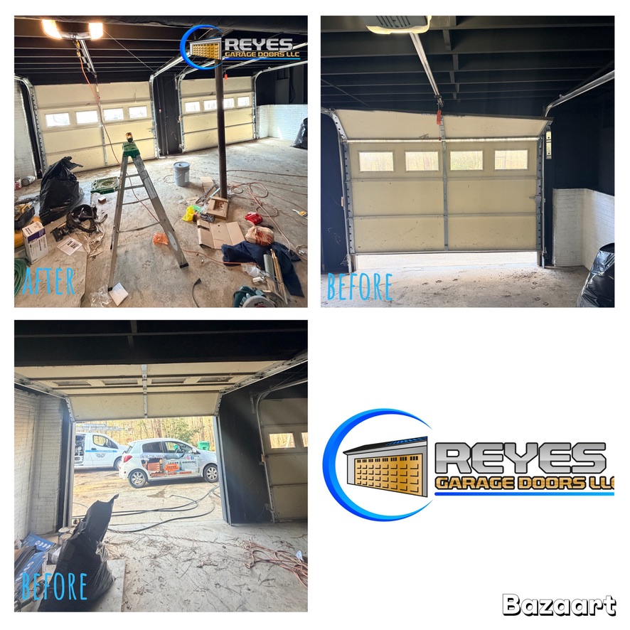 Garage Door Upgrade Completed!