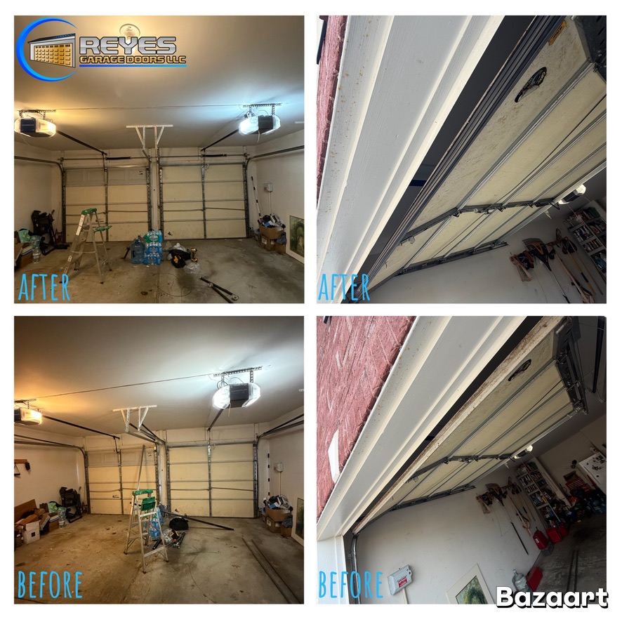 Garage Door Upgrade – Safer & Stronger System Installed